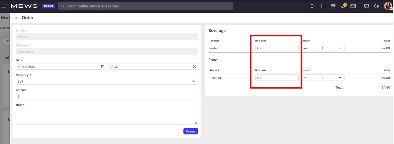 How to create products with overridable price?