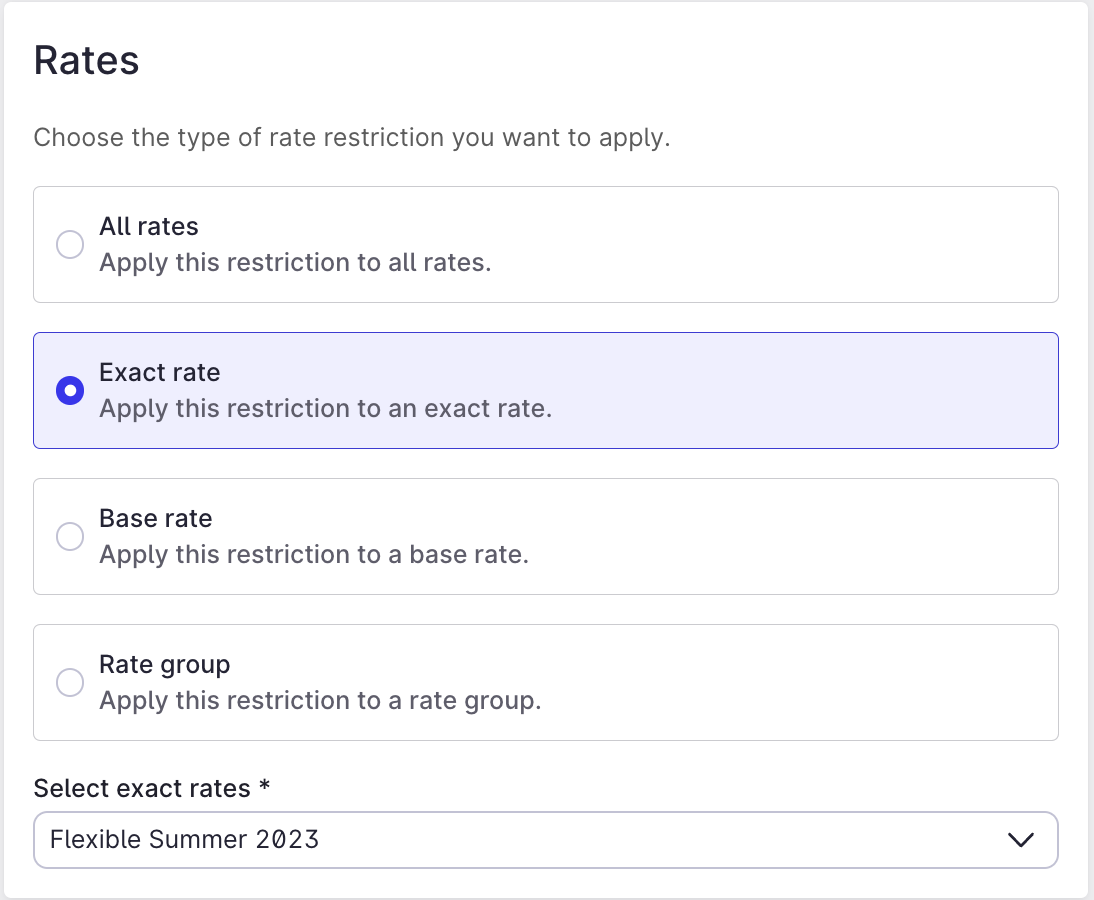 How to create restrictions in Mews Operations