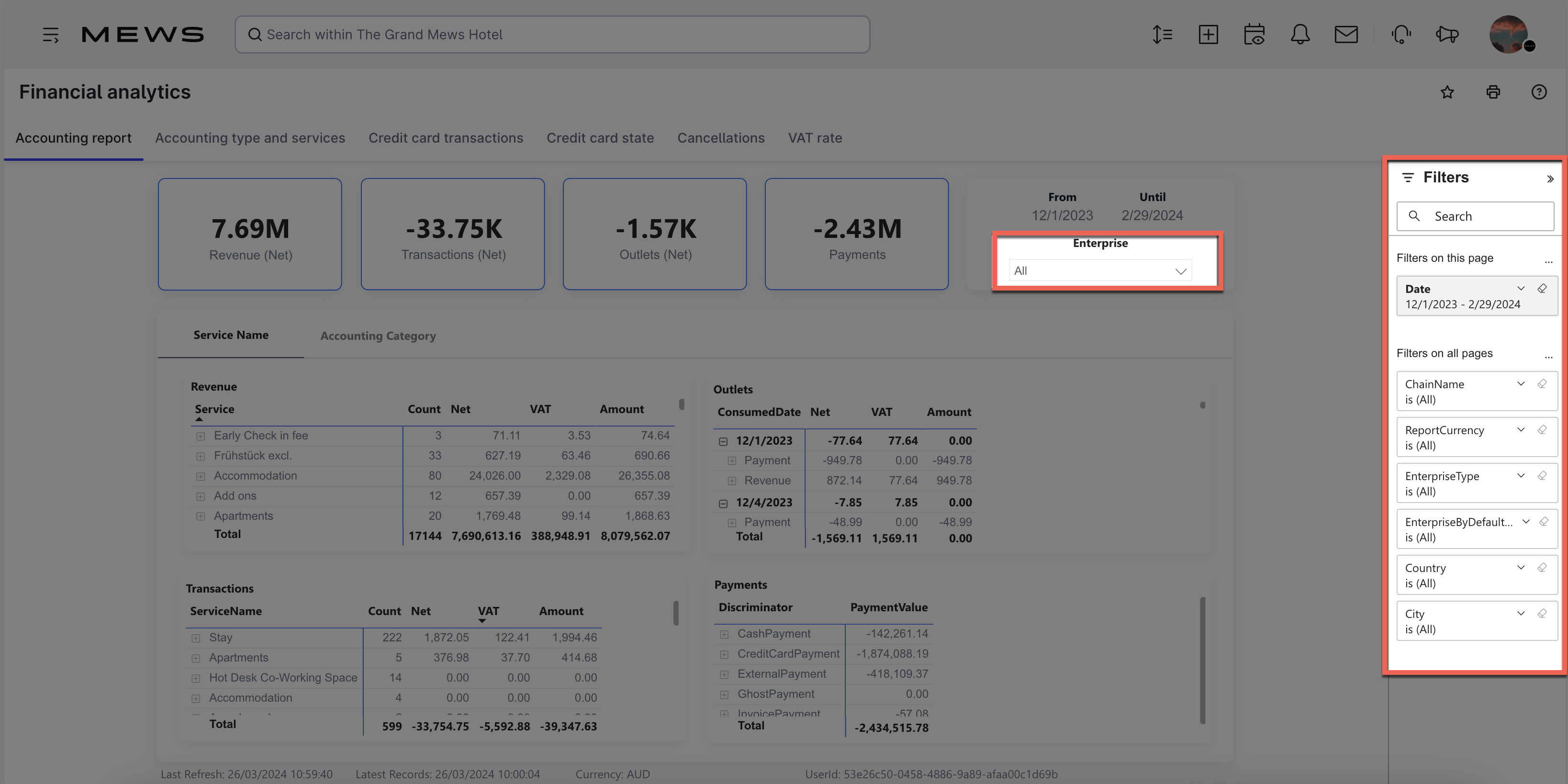 Este artículo te ofrece una descripción detallada de todas las funciones, filtros y datos disponibles en el panel de análisis financiero y la mejor forma de utilizarlos.