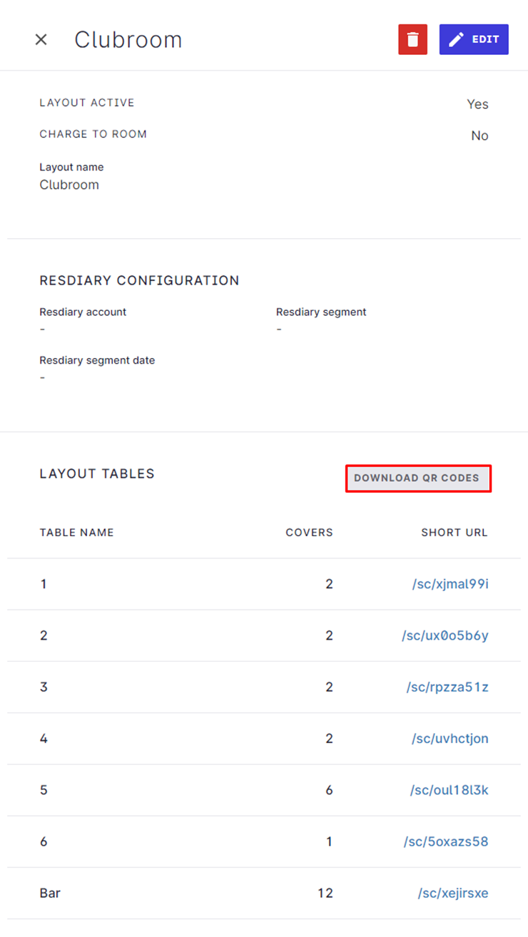 How to download QR codes for your tables in Mews POS