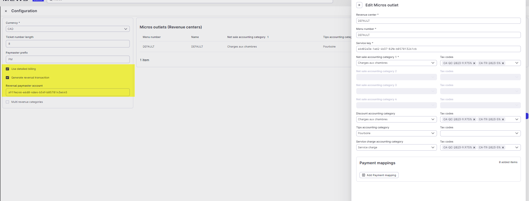 Use Case 3 - Detailed billing with inversion