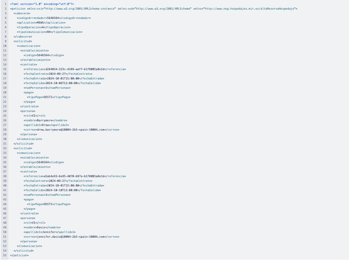 success report generation example file