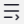 menu icon