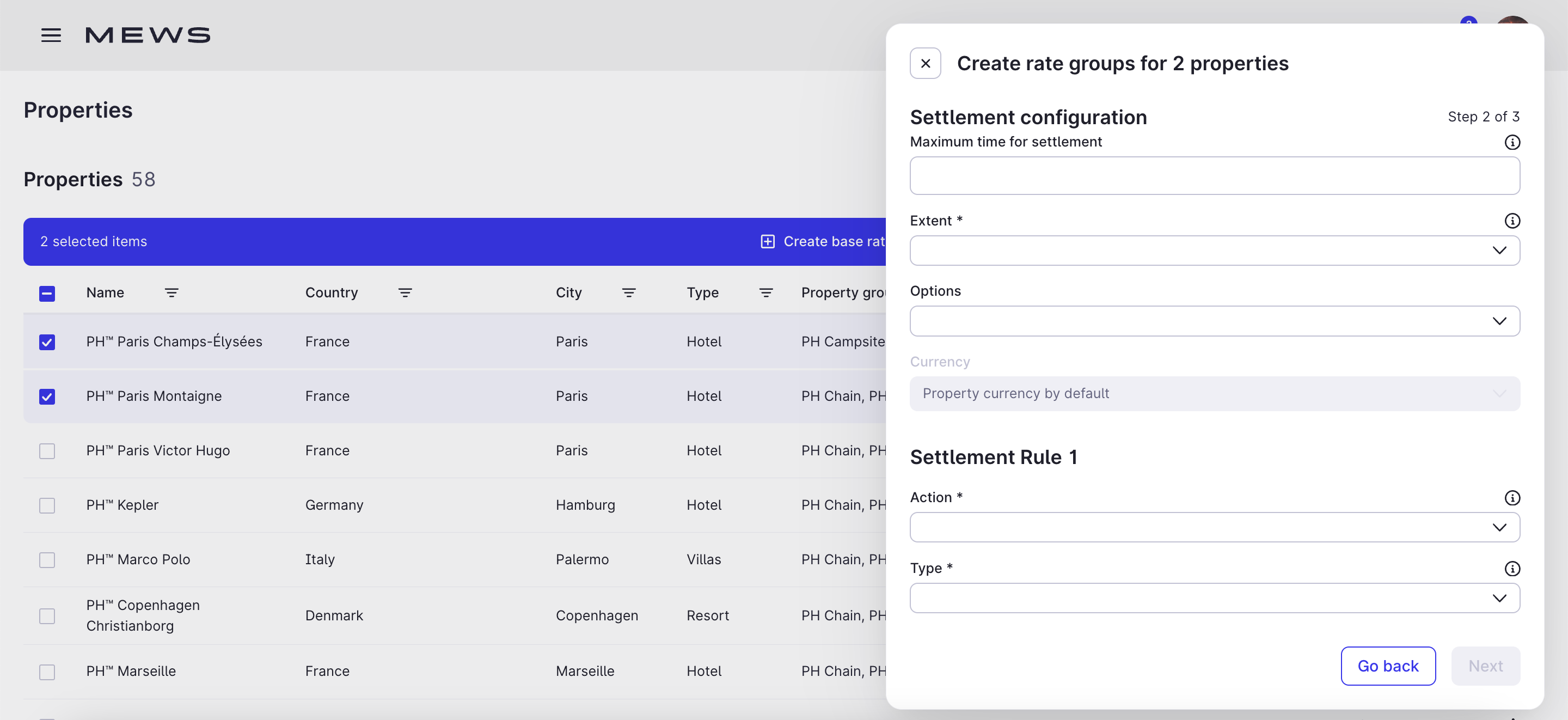 Settlement config - create rate group step 2 - properties screen.png