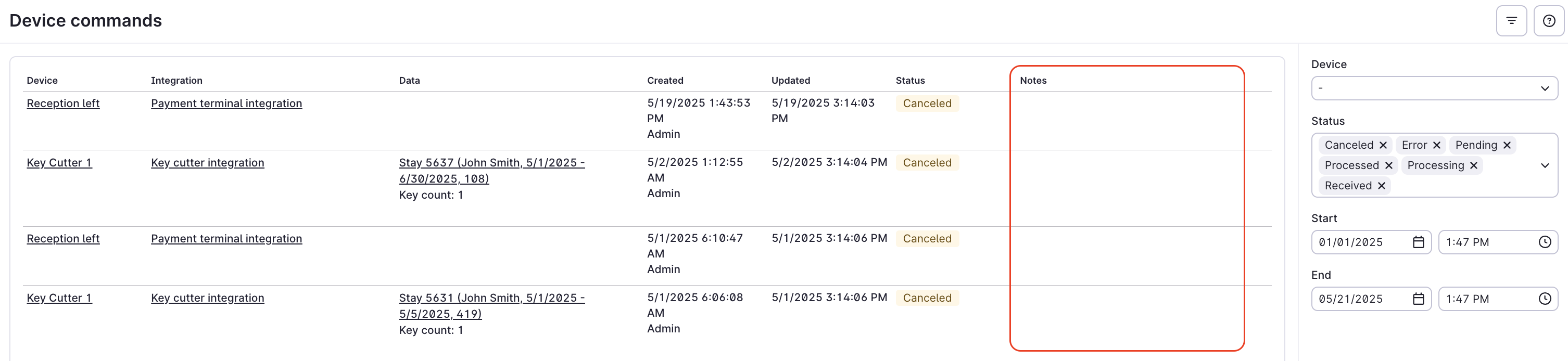 Visionline for Mews Operations