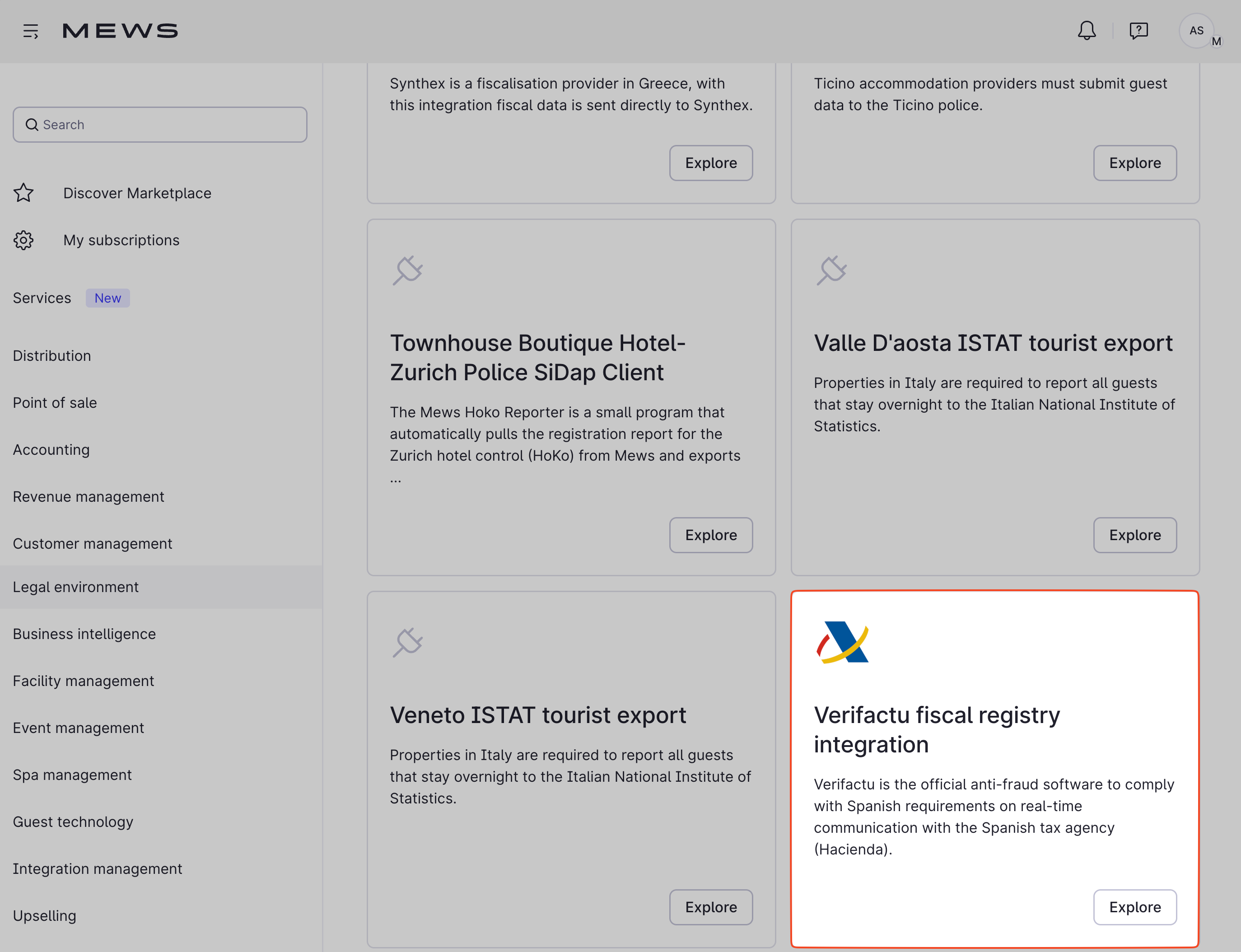 explore marketplace verifactu