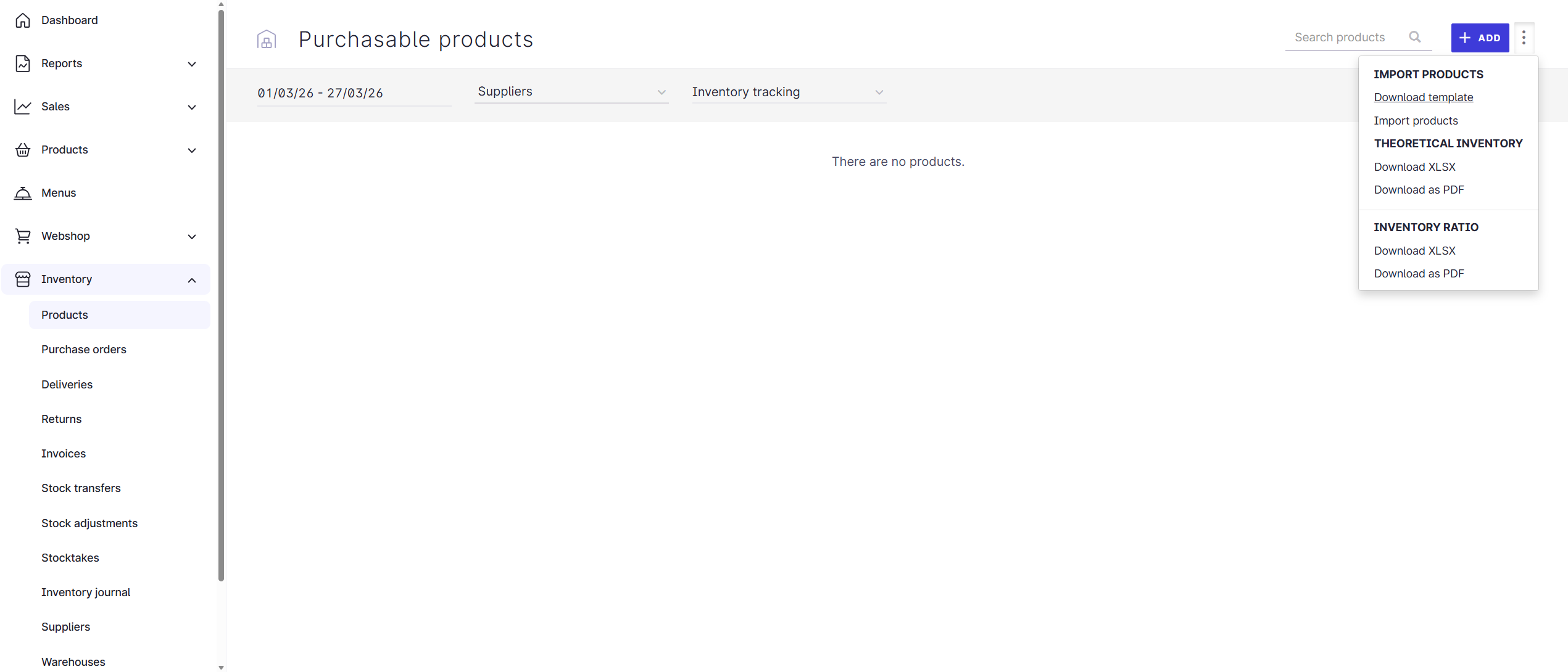 purchasable products