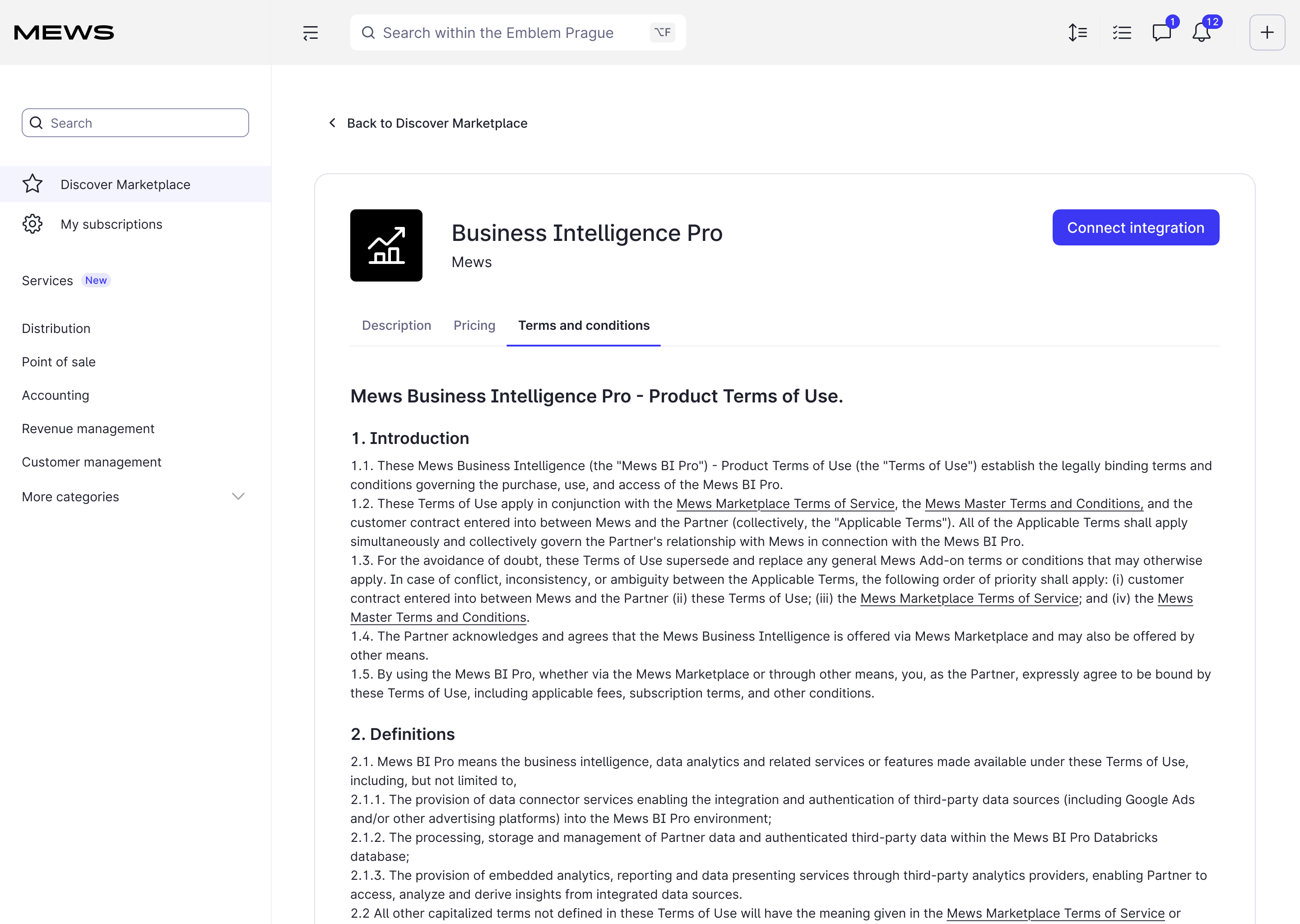 business intelligence pro marketplace