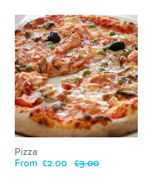 Una captura de pantalla de una pizzaDescripción generada automáticamente