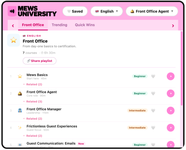 Mewsic main screen