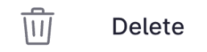Mews Operations Delete Icon